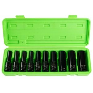 DSD TOOLS 10pc 1/2" DR Deep Impact E Star Sockets DS1177