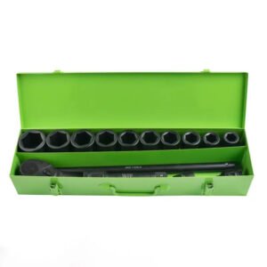 DSD TOOLS 15pc 1" DR 6PT Shallow Impact Socket Set DS1178