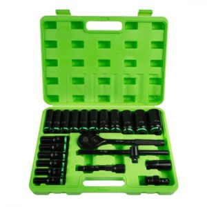 DSD TOOLS 22pc 1/2" DR Deep Impact Socket Set DS1179