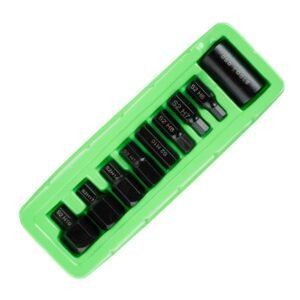 DSD TOOLS 9PC IMPACT HEX BIT SET WITH 1/2″ DR BIT HOLDER DS1194
