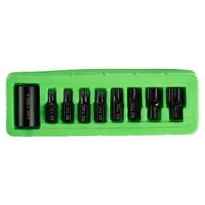 DSD TOOLS 9pc Impact Star Bit Set With 1/2" DR Bit Holder DS1200