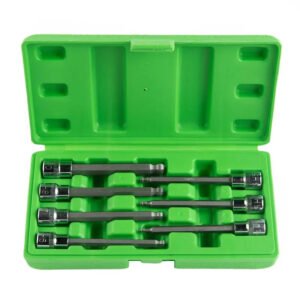 DSD TOOLS 7pc 3/8" DR Ball End Hex Bit Sockets DS1221
