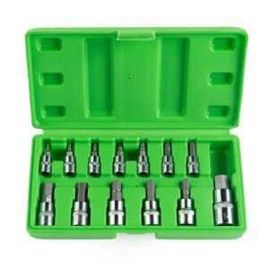 DSD TOOLS 13pc Metric Hex Bit Socket Set DS1226