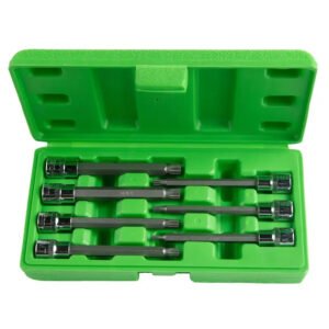DSD TOOLS 7pc 3/8" DR 110mm(L) Spline Bit Sockets DS1227