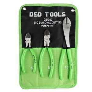 DSD TOOLS 3pc Diagonal Cutting Pliers Set DS1262