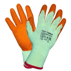 10 GAUGE LATEX COUTED POLYESTER GLOVES SIZE 10 - BOX OF 120 PAIRS DS1286