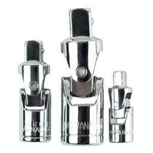 DSD TOOLS 3pc Universal Joint Set 1/4", 3/8" & 1/2" DS1327