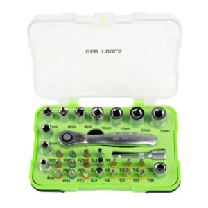 DSD TOOLS 31pc 1/4" DR Socket & Bit Set DS1333
