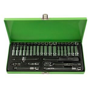 DSD TOOLS 43pc 1/4 DR Metric & Af Socket Set DS1337