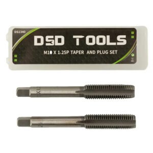 DSD TOOLS M10 x 1.25P Taper & Plug Set DS1340