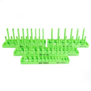 DSD TOOLS 4pc Socket Tray For 1/4" 3/8" 1/2" Drive Sockets DS1356