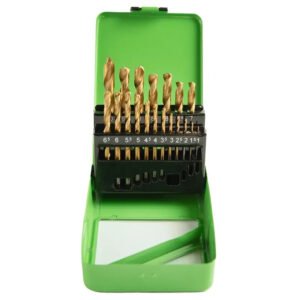 DSD TOOLS 19PC HSS TITANIUM COATED METRIC DRILL BIT SET 1 – 10MM DS1430