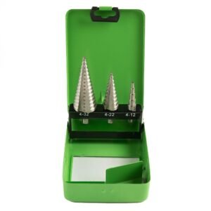 DSD TOOLS 3PCS HSS STEP DRILL BITS 4-32MM DS1433