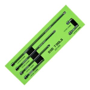 DSD TOOLS 6PC 1/4″ DR. EXTENSION BAR SET DS1468