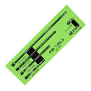 DSD TOOLS 6PC 1/4″ DR WOBBLE EXTENSION BAR SET DS1469