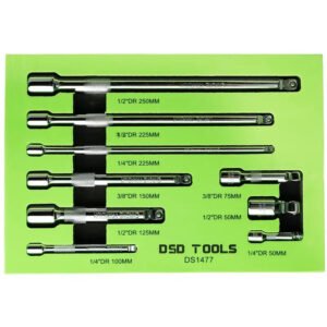 DSD TOOLS 9PC WOBBLE EXTENSION BAR SET DS1477