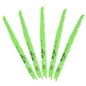 DSD TOOLS 5PC 240MM RECIPROCATING SAW BLADE FOR WOOD DS1548