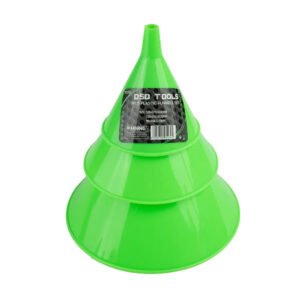 DSD TOOLS 3PCS PLASTIC FUNNELS SET DS1581