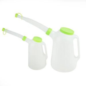 DSD TOOLS 2PC MEASURING JUG SET WITH LIDS AND SPOUTS DS1588
