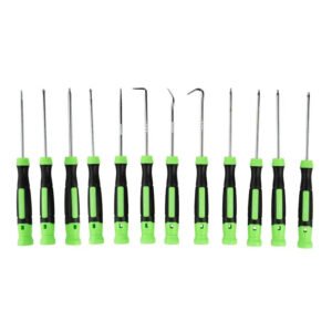 DSD TOOLS 12PC PRECISION SCREWDRIVER AND PICK / HOOK SET DS1602