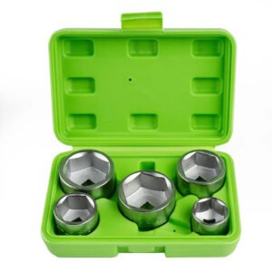 DSD TOOLS 5PC 3/8″ DR LOW PROFILE FILTER WRENCH SET DS1646