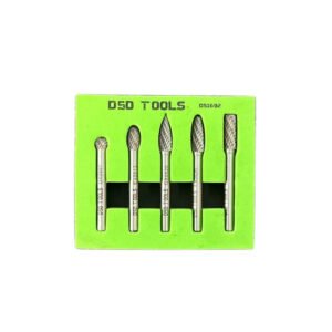 DSD TOOLS 5PC TUNGSTEN CARBIDE BURR SET DS1692