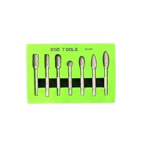 DSD TOOLS 7PC CARBIDE BURR SET DS1695