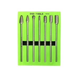 DSD TOOLS 7PC LONG CARBIDE BURR SET DS1696