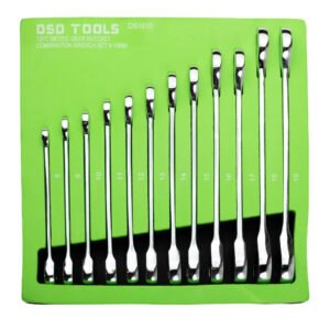 DSD TOOLS 12PC METRIC GEAR RATCHET COMBINATION WRENCH SET DS1810