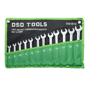 DSD TOOLS 12PC METRIC COMBINATION WRENCH SET 8-19MM DS1812