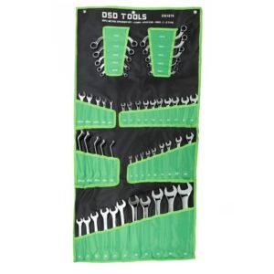 DSD TOOLS 50PC METRIC SPANNER SET – COMBI – OPEN END – RING – C – S TYPE DS1819