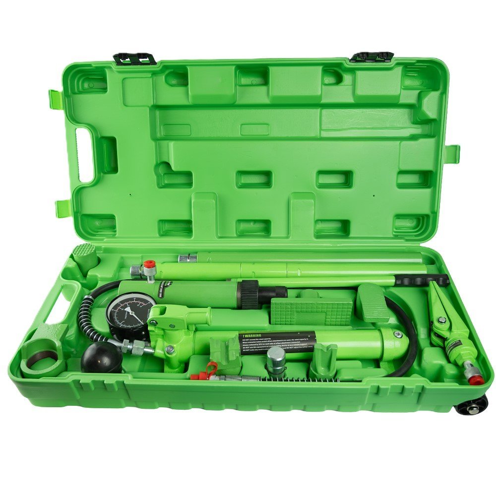 DSD TOOLS 10 TON HYDRAULIC PORTA POWER WITH ACCESSORIES DS1834