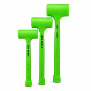 DSD TOOLS 3PC DEAD BLOW RUBBER HAMMER SET DS1848
