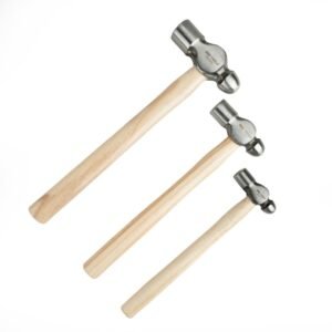 DSD TOOLS 3PC SET BALL PEIN HAMMERS – OAK WOOD HANDLE DS1852