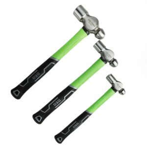 DSD TOOLS 3PC BALL PEIN HAMMER WITH FIBREGLASS HANDLE DS1860