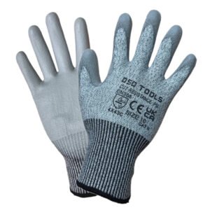 ANTI CUT RESISTANT LEVEL 5 SAFETY WORK GLOVES SIZE 10 - BOX OF 120 PAIRS DS2001