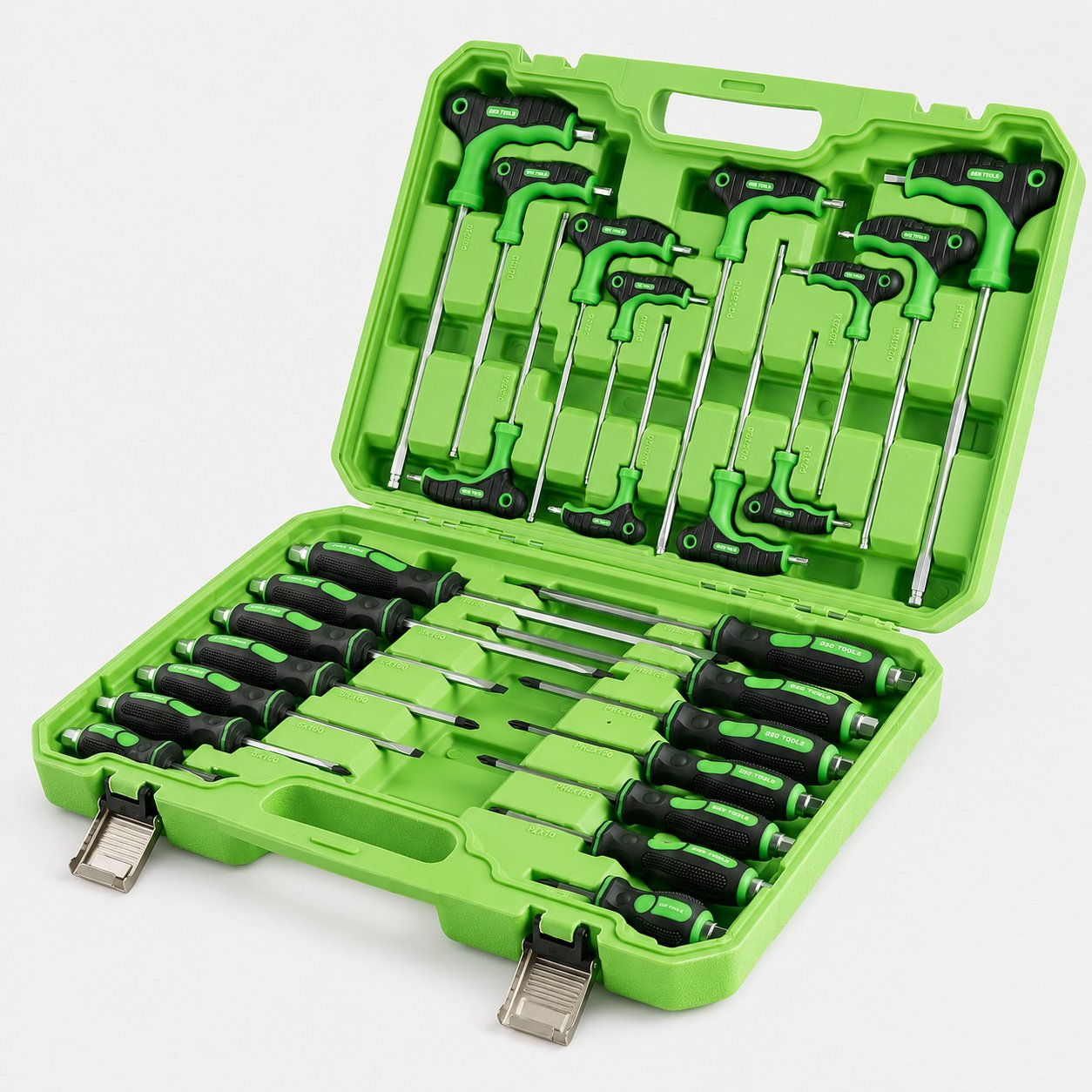 DSD TOOLS 26pc High Grade Screwdriver & T Handle Hex Ball & Star Set DS1005 - Image 2