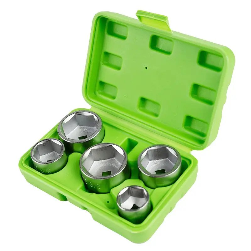DSD TOOLS 5PC 3/8″ DR LOW PROFILE FILTER WRENCH SET DS1646 - Image 2