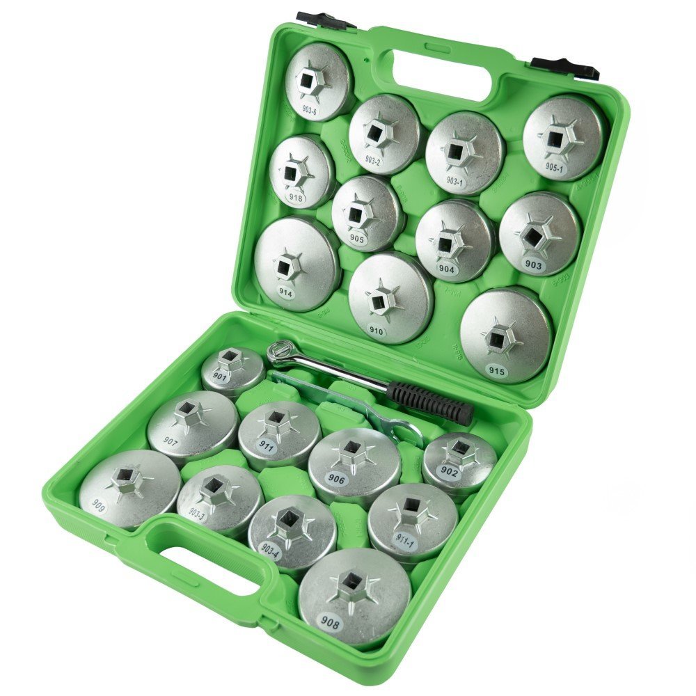 DSD TOOLS 23PC CUP TYPE OIL FILTER WRENCH SET DS1837 - Image 2