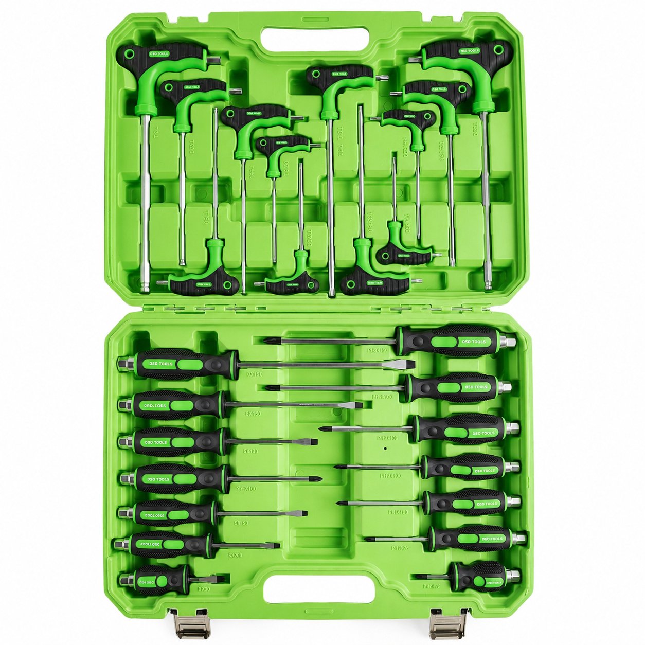 DSD TOOLS 26pc High Grade Screwdriver & T Handle Hex Ball & Star Set DS1005 - Image 3