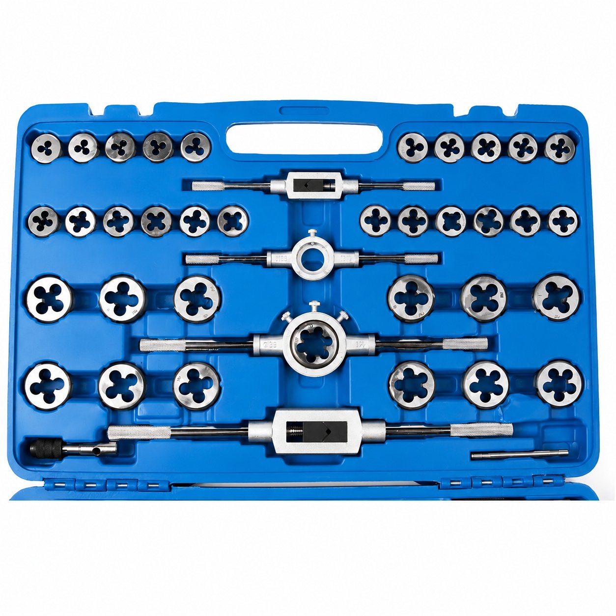 DSD TOOLS 110pc Metric Tap and Die Set Kit, 2mm to 18mm, Thread Cutting DS1008 - Image 3