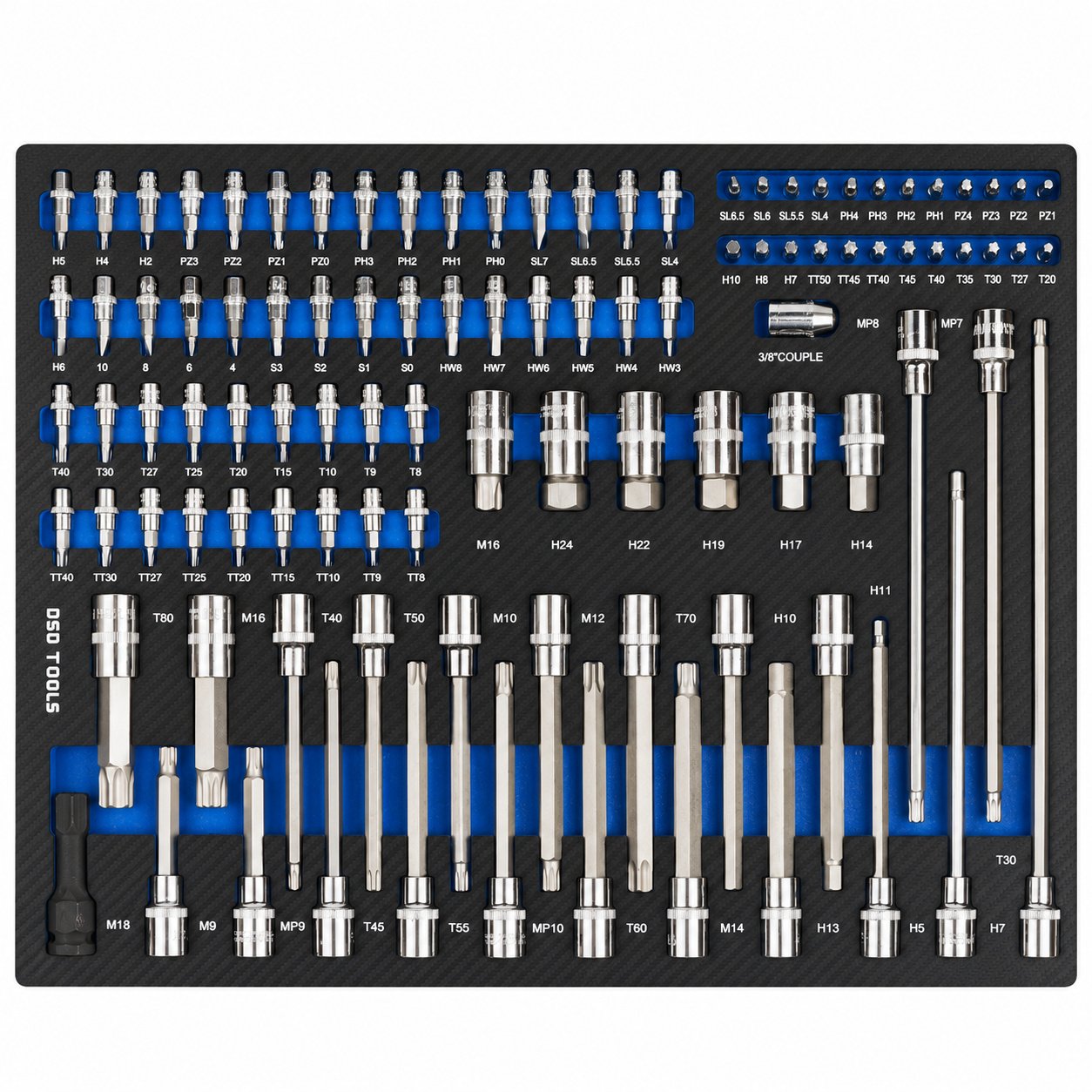 DSD TOOLS Set of Tools for Tool Chests DS1028 - Image 3