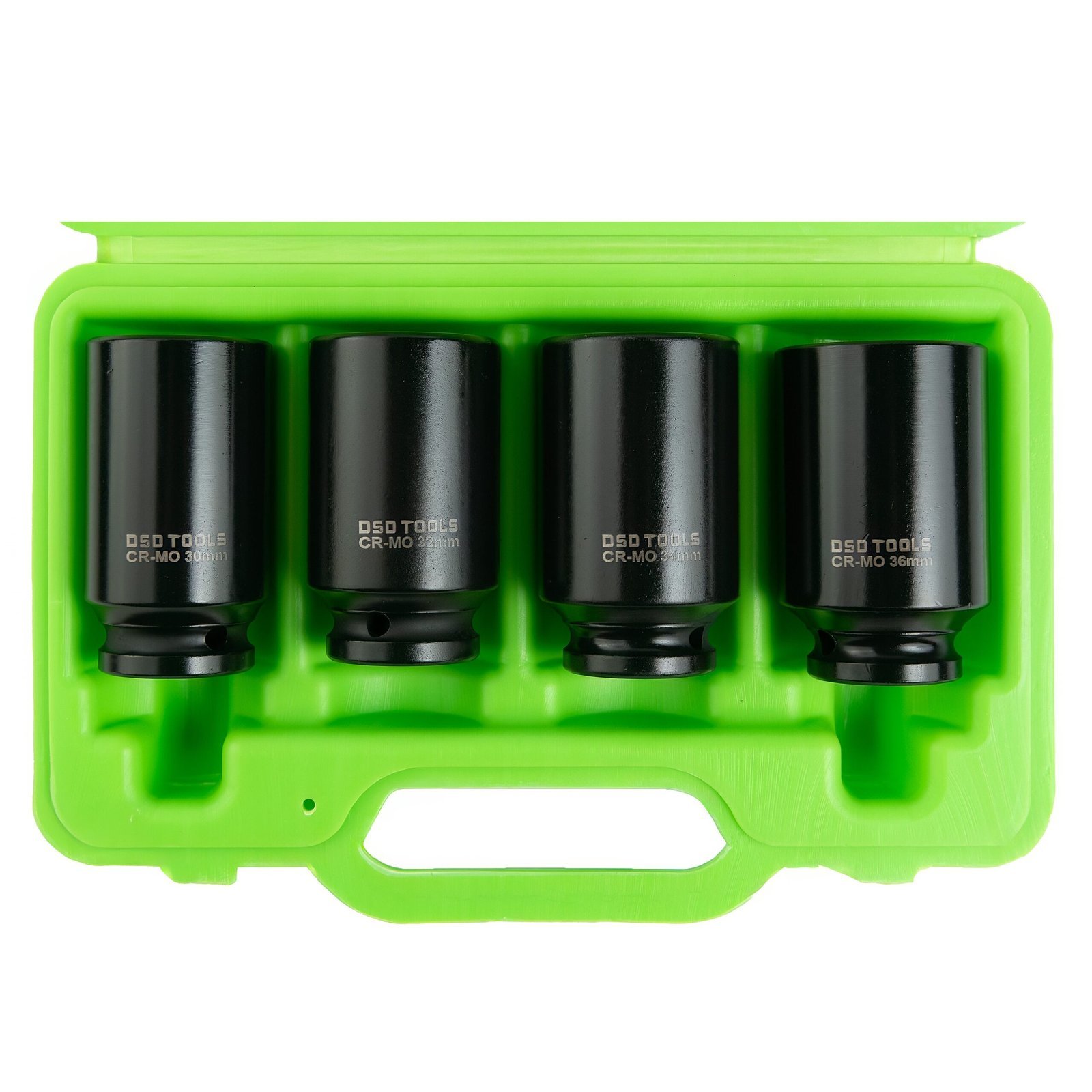 DSD TOOLS 4pc 1/2" DR 12PT Deep Impact Hub Nut Sockets DS1112 - Image 3
