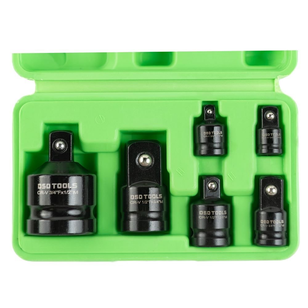 DSD TOOLS 6pc Impact Socket Adaptor Set DS1126 - Image 3