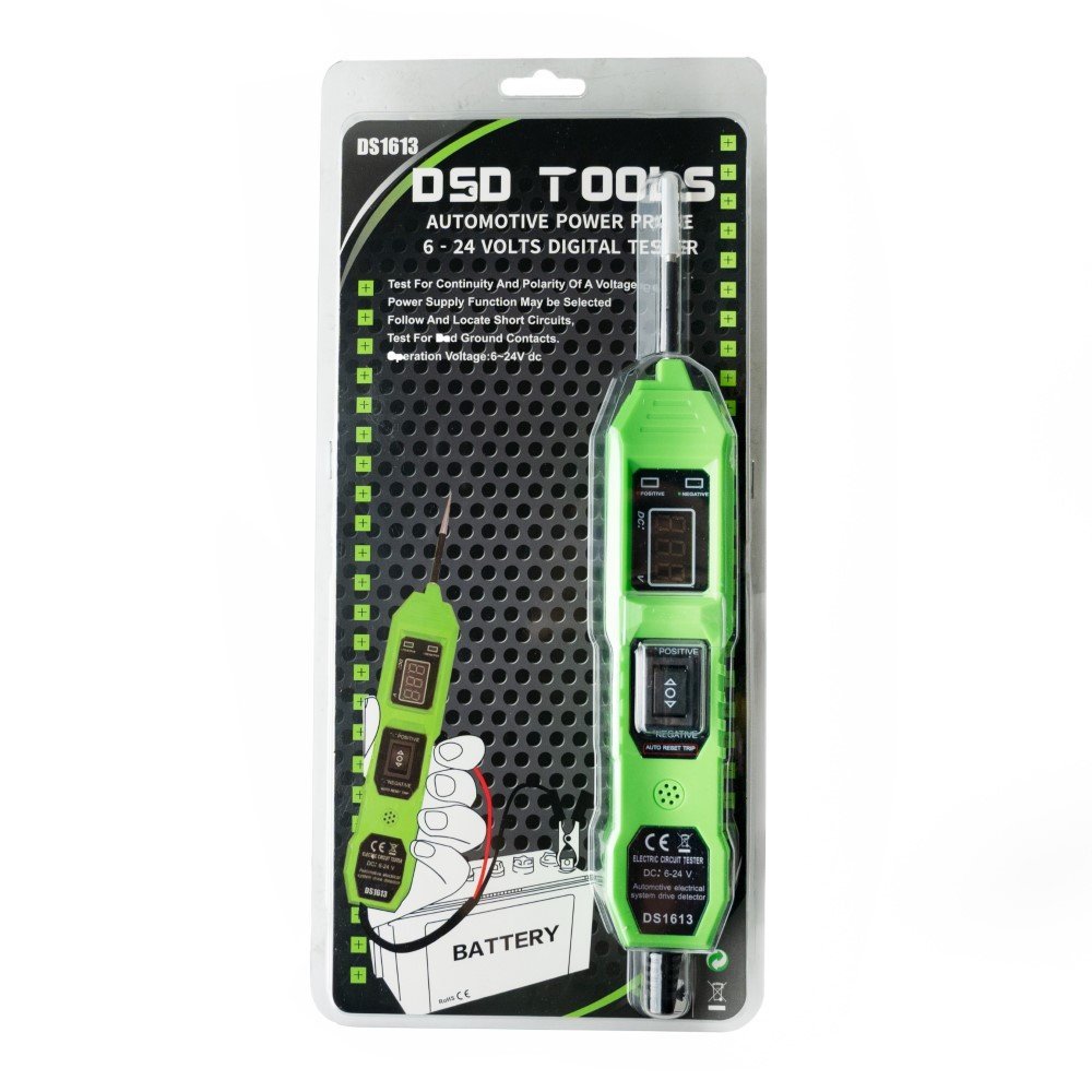 DSD TOOLS AUTOMOTIVE POWER PROBE 6 – 24 VOLTS DIGITAL TESTER DS1613 - Image 3