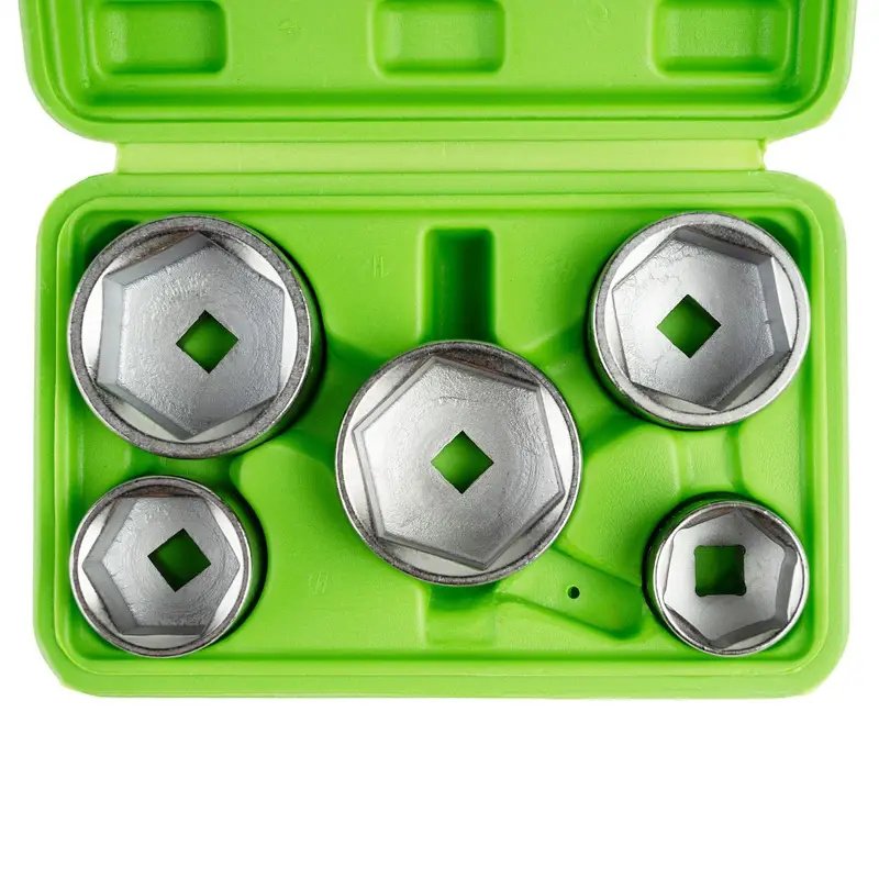 DSD TOOLS 5PC 3/8″ DR LOW PROFILE FILTER WRENCH SET DS1646 - Image 3