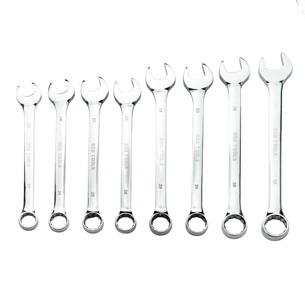 DSD TOOLS 8PC JUMBO METRIC COMBINATION WRENCH SET 22-32MM DS1813 - Image 3