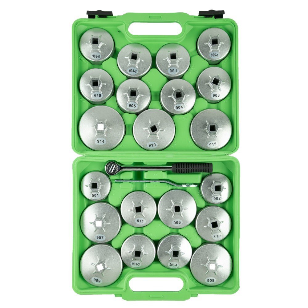 DSD TOOLS 23PC CUP TYPE OIL FILTER WRENCH SET DS1837 - Image 3