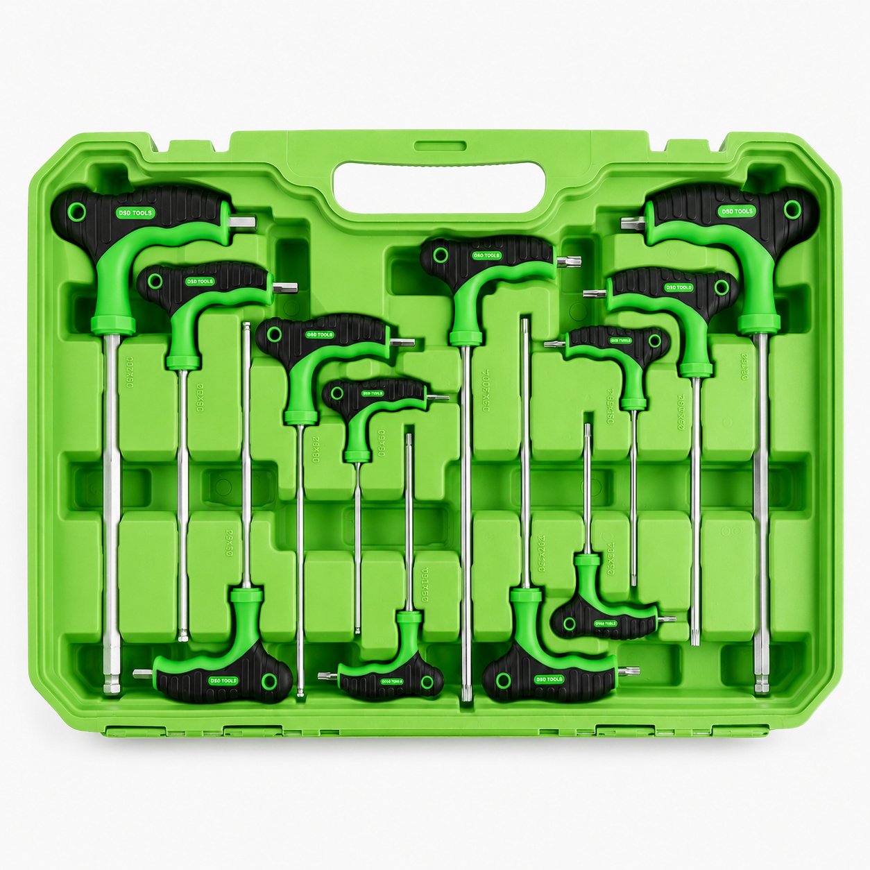 DSD TOOLS 26pc High Grade Screwdriver & T Handle Hex Ball & Star Set DS1005 - Image 4