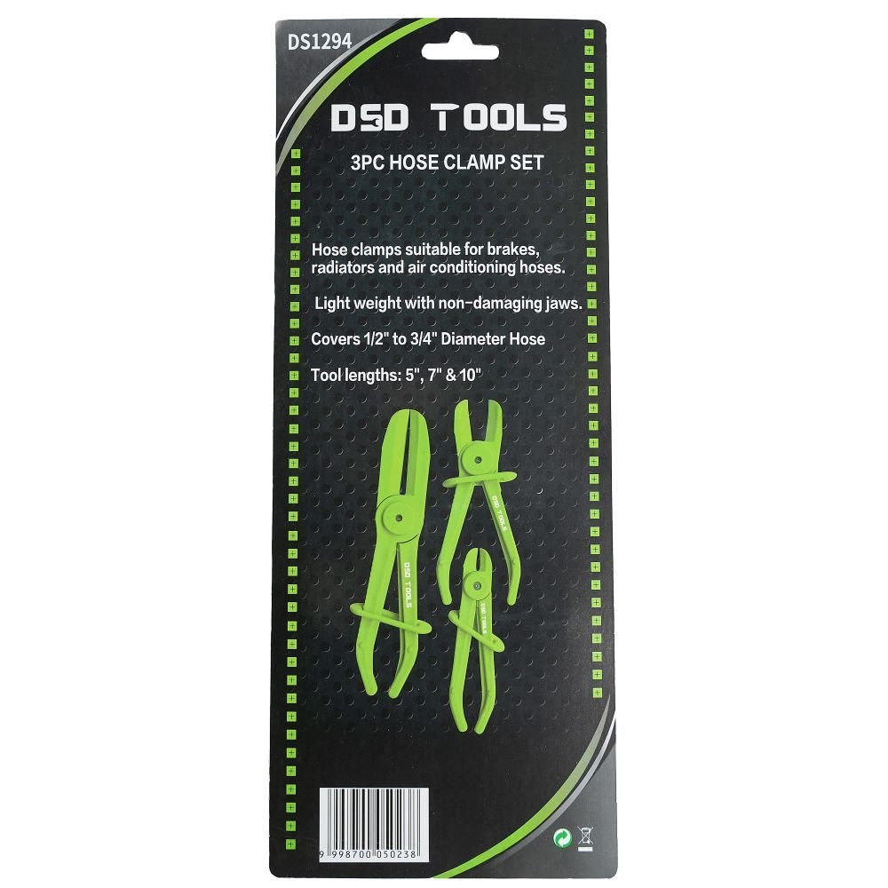 DSD TOOLS 3pc Hose Clamp Set DS1294 - Image 4